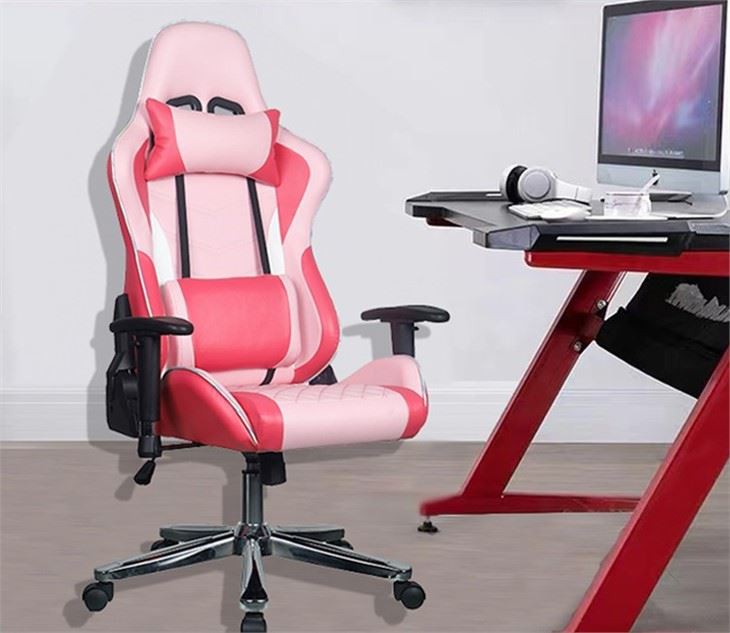 2021 Modern Pink Gaming Chair