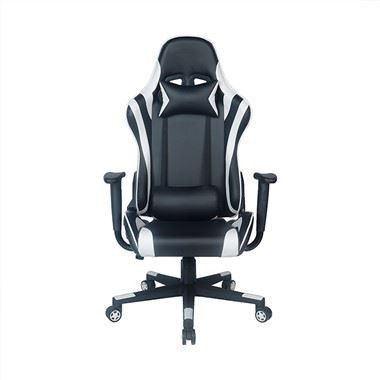 Ergonomic Gaming Chair with Footrest and Massage