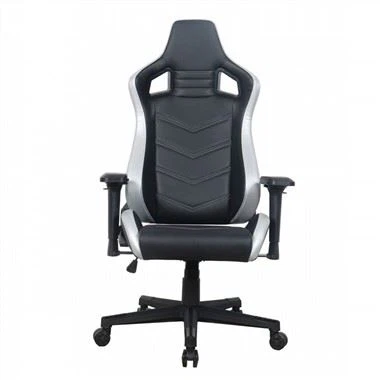 Gaming Chair with Footrest and Speakers