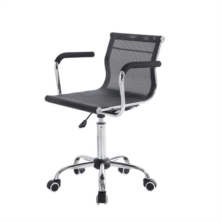 Armchair Footrest Plastic Office Chair