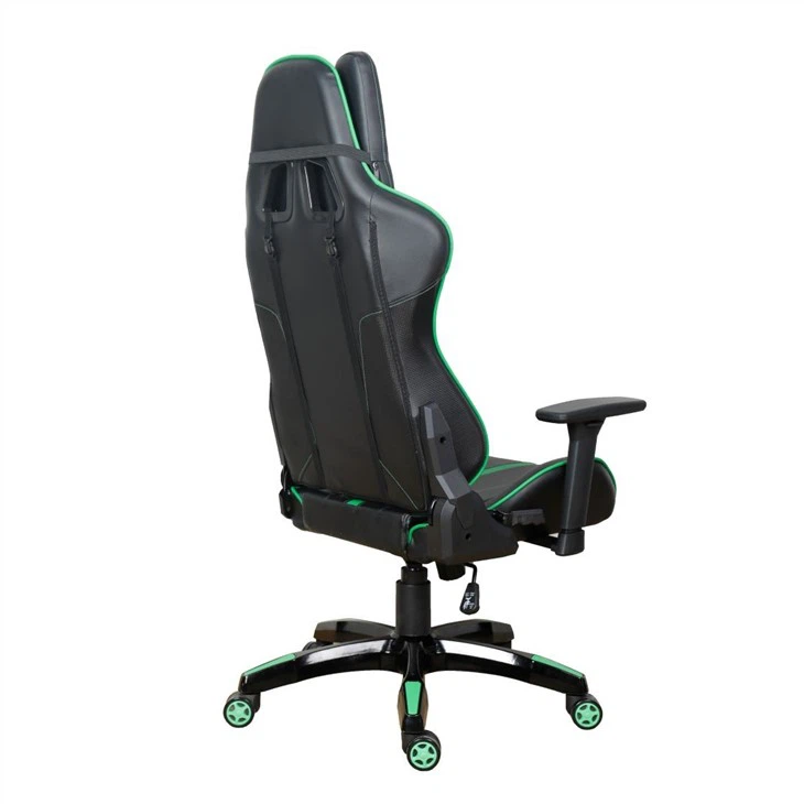Comfortable PU Gaming Chair With 2D Adjustable Armrest