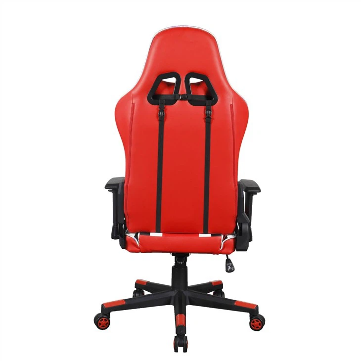 High-Back Gaming Chair Footrest Adjustable