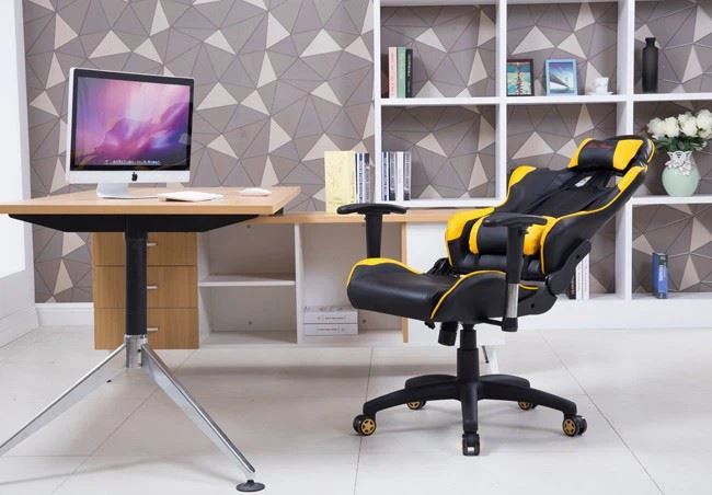 Home Office Racing Game Style Bucket Chair