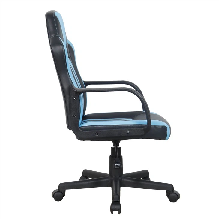 Nylon PU Leather Handrial Gaming Chair
