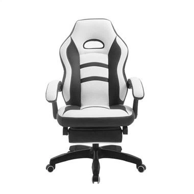 Newest Style PU Leather Computer Chair with Footrest