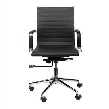 Headrest Swivel Plastic Office Chair